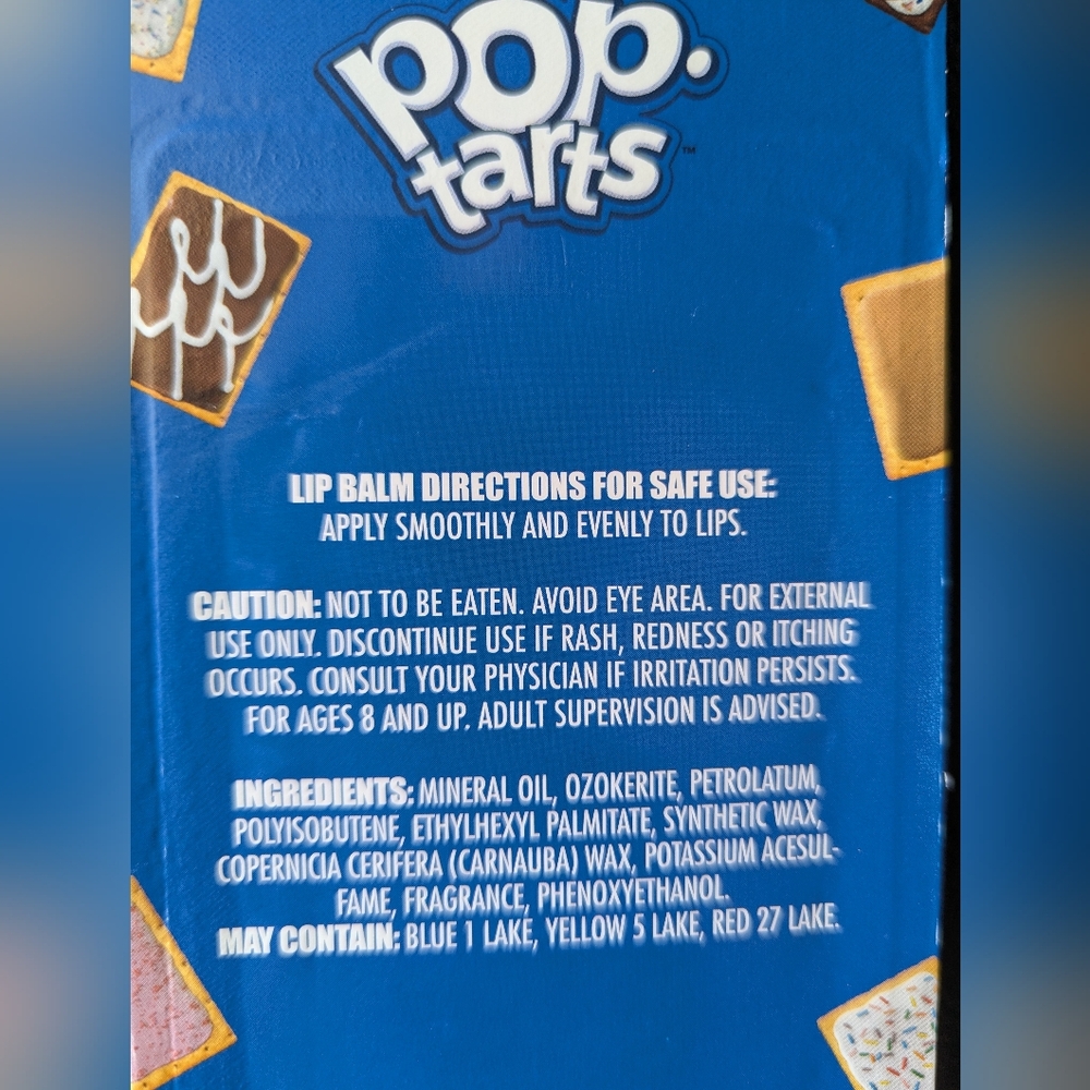 NIB Pop Tarts Lip Balm - 8 count - Picture 2 of 4